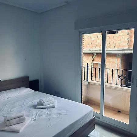 Quarto em Acomodações Particulares Mi Huesped Zujar, Baza